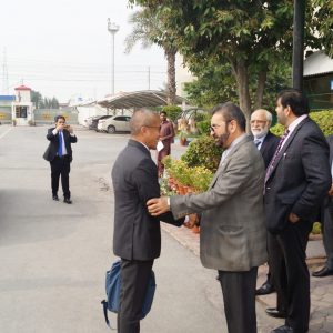 Mr. Muhammad Adrees, CEO & Mr. Haseeb Ahmad, COO Sitara Chemicals  with Consulate General of Thiland on his visit to  SCIL on 5-3-2020